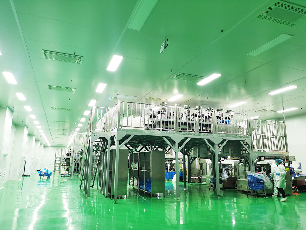 歐扎克食品凈化車(chē)間裝修工程